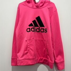 Pink adidas hoodie